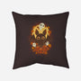 Pumpkins And Ghosts-none removable cover throw pillow-ricolaa