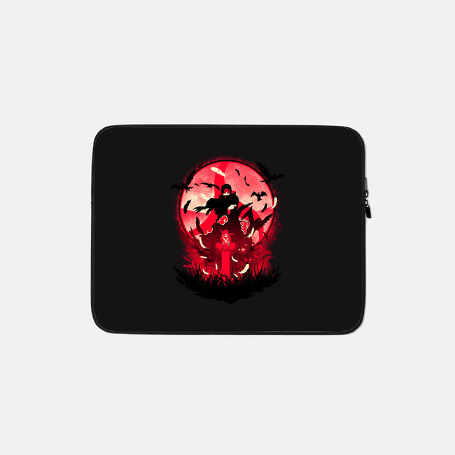 Eye Of Mangekyo-none zippered laptop sleeve-hypertwenty