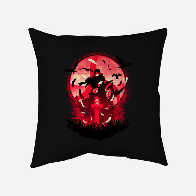 Eye Of Mangekyo-none removable cover w insert throw pillow-hypertwenty