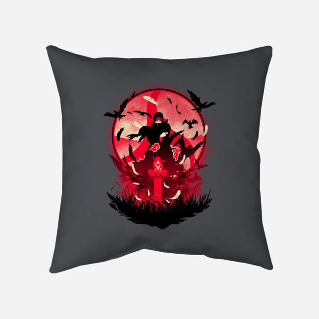 Eye Of Mangekyo-none removable cover w insert throw pillow-hypertwenty