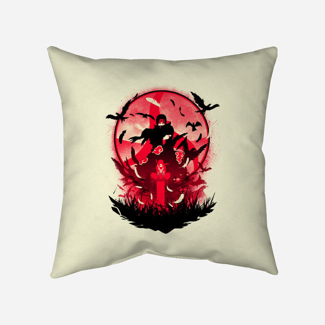 Eye Of Mangekyo-none removable cover w insert throw pillow-hypertwenty