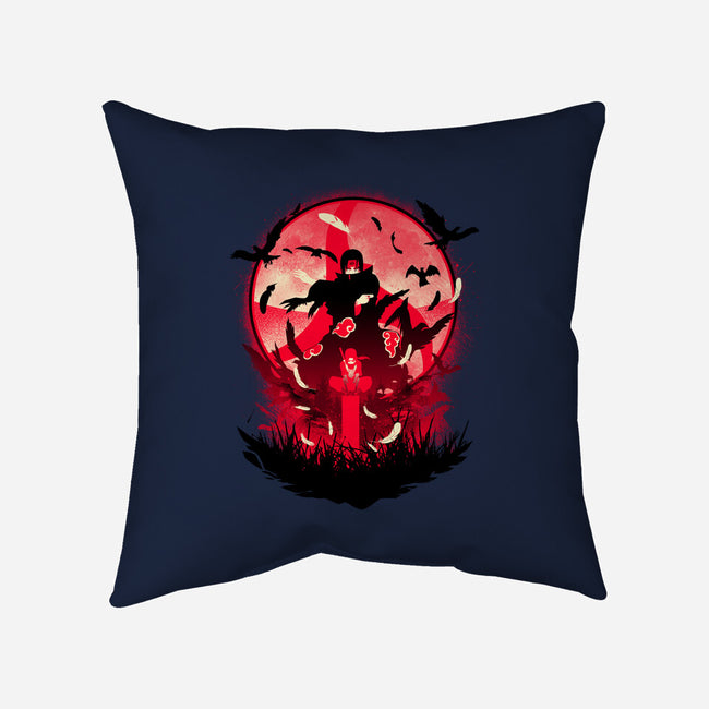 Eye Of Mangekyo-none removable cover w insert throw pillow-hypertwenty