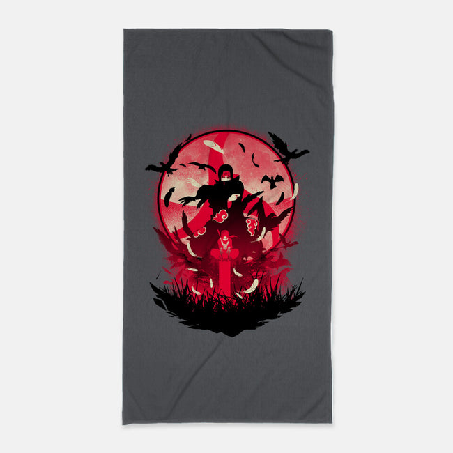 Eye Of Mangekyo-none beach towel-hypertwenty