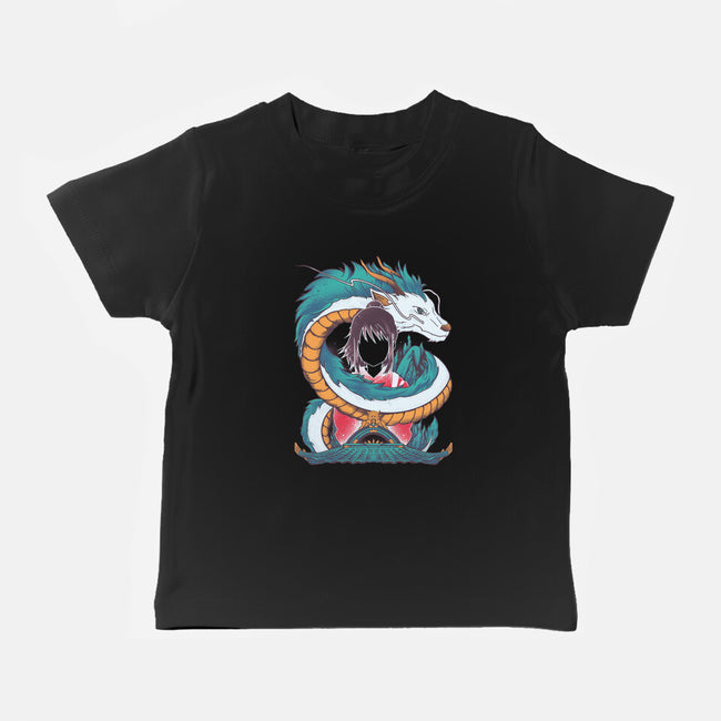 Spirited Beauty-baby basic tee-RamenBoy
