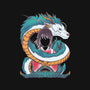 Spirited Beauty-none removable cover throw pillow-RamenBoy