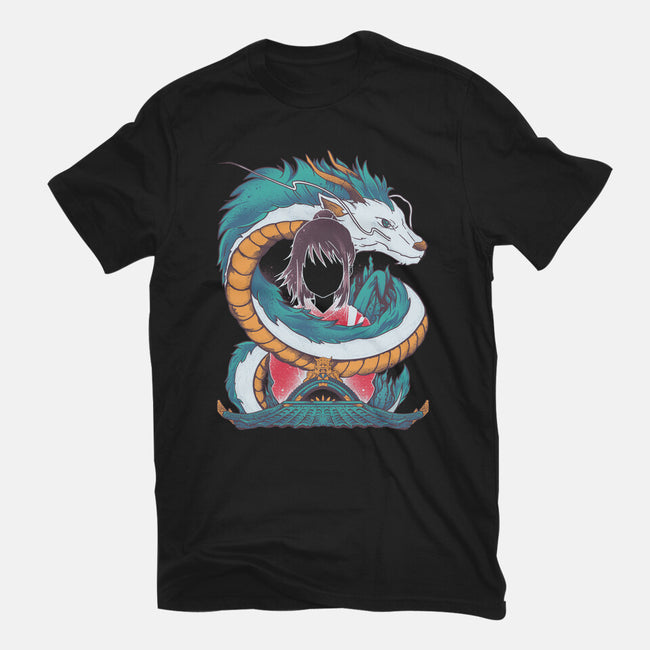Spirited Beauty-mens heavyweight tee-RamenBoy