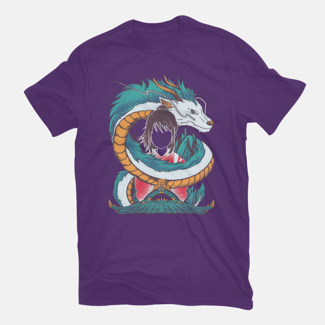 Spirited Beauty-womens fitted tee-RamenBoy