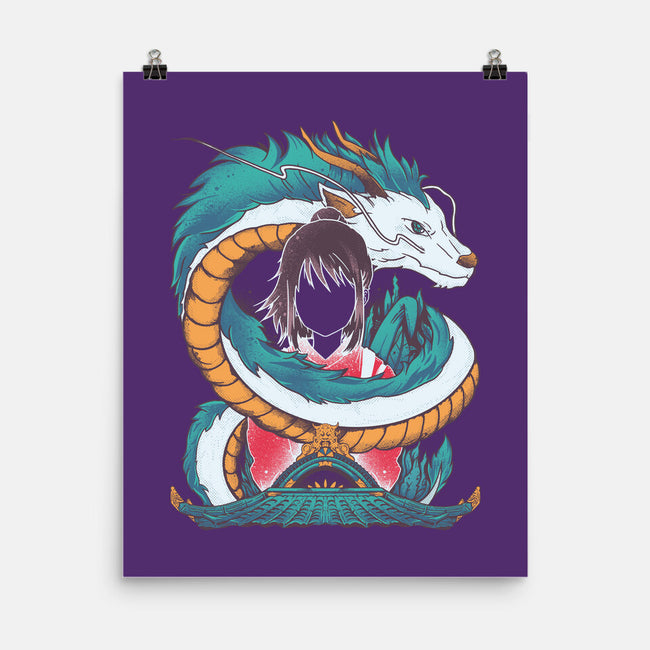Spirited Beauty-none matte poster-RamenBoy