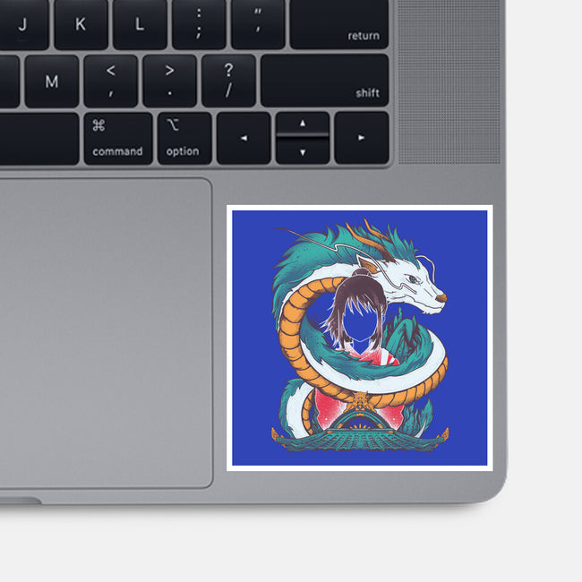 Spirited Beauty-none glossy sticker-RamenBoy