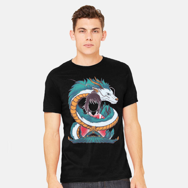 Spirited Beauty-mens heavyweight tee-RamenBoy