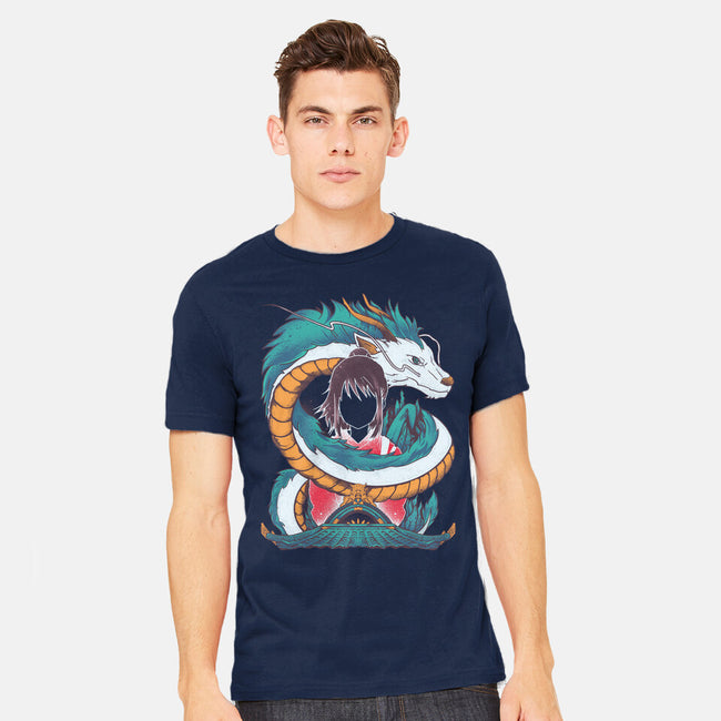 Spirited Beauty-mens heavyweight tee-RamenBoy