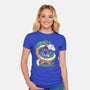 Spirited Beauty-womens fitted tee-RamenBoy