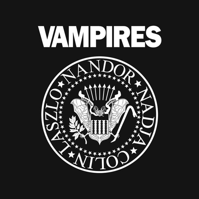 Vampires-womens v-neck tee-Boggs Nicolas