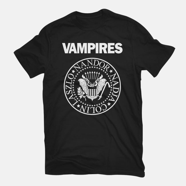 Vampires-unisex basic tee-Boggs Nicolas