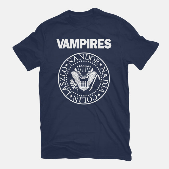 Vampires-womens fitted tee-Boggs Nicolas