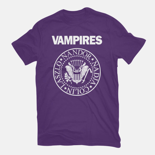 Vampires-womens basic tee-Boggs Nicolas