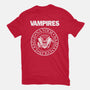 Vampires-womens basic tee-Boggs Nicolas