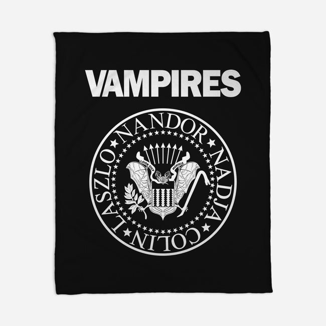 Vampires-none fleece blanket-Boggs Nicolas