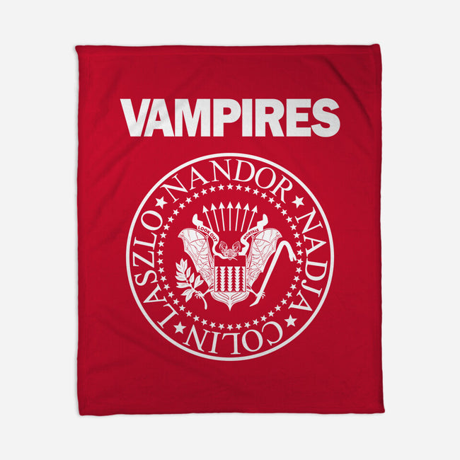 Vampires-none fleece blanket-Boggs Nicolas