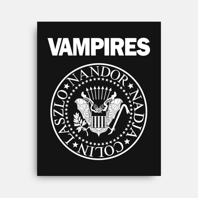 Vampires-none stretched canvas-Boggs Nicolas