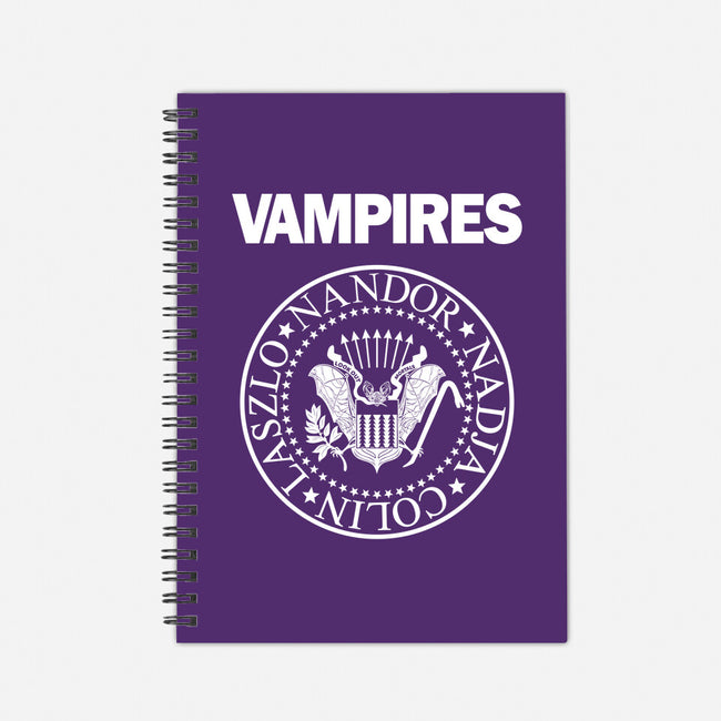 Vampires-none dot grid notebook-Boggs Nicolas