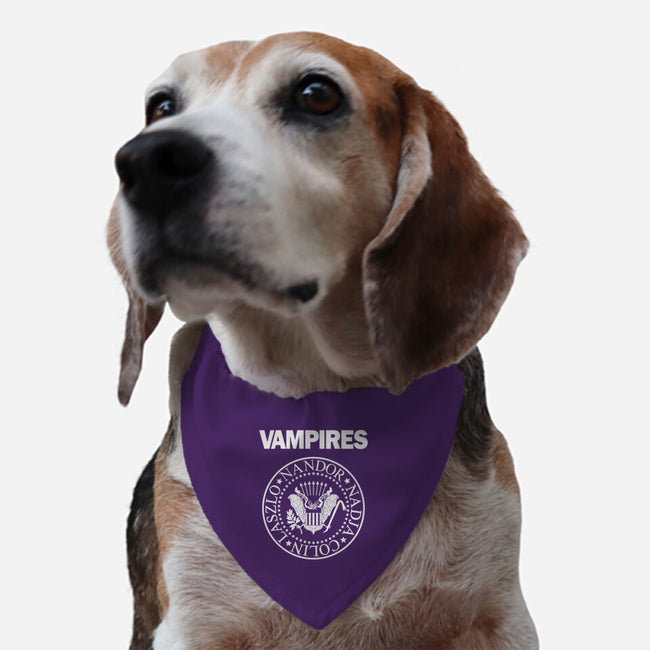Vampires-dog adjustable pet collar-Boggs Nicolas