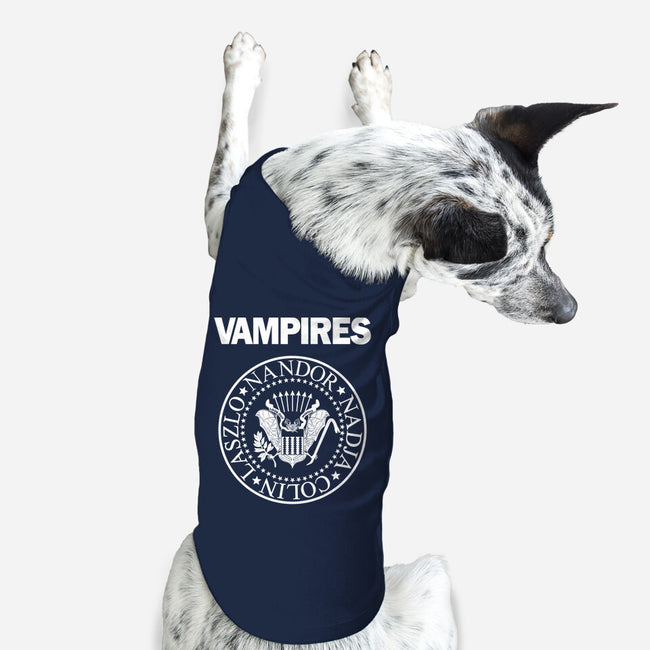 Vampires-dog basic pet tank-Boggs Nicolas