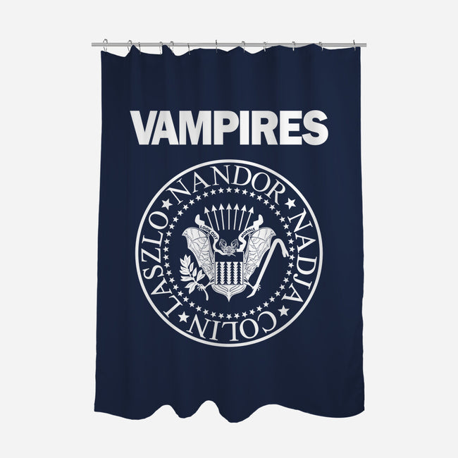 Vampires-none polyester shower curtain-Boggs Nicolas