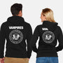 Vampires-unisex zip-up sweatshirt-Boggs Nicolas