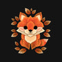 Little Fox Of Leaves-womens v-neck tee-NemiMakeit