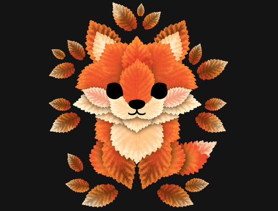 Little Fox Of Leaves