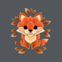 Little Fox Of Leaves-none drawstring bag-NemiMakeit