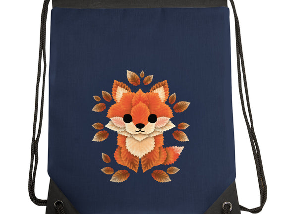 Little Fox Of Leaves