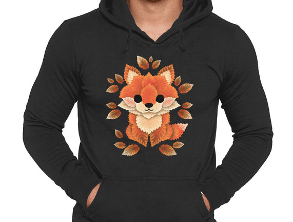 Little Fox Of Leaves