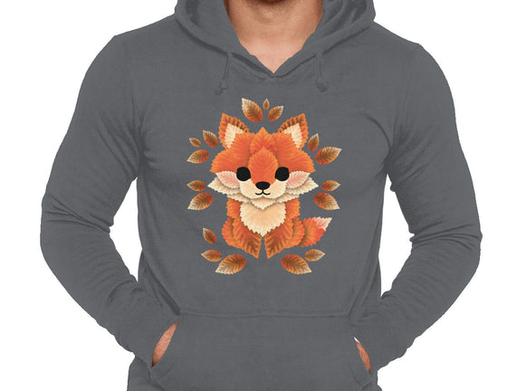 Little Fox Of Leaves