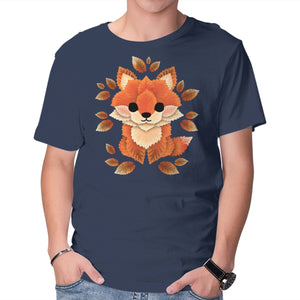 Little Fox Of Leaves