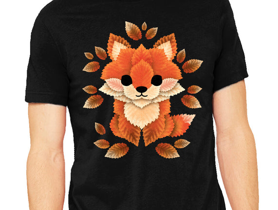 Little Fox Of Leaves
