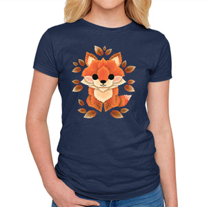Little Fox Of Leaves