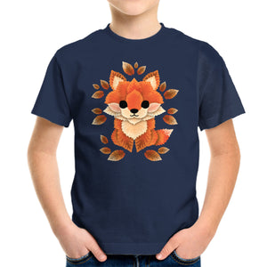 Little Fox Of Leaves