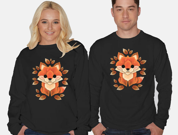 Little Fox Of Leaves