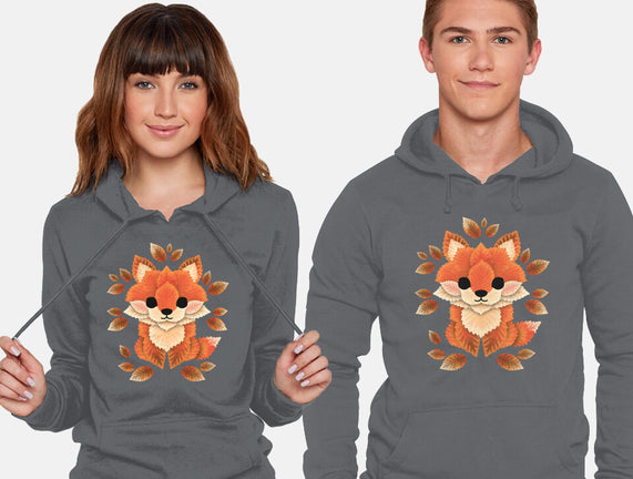 Little Fox Of Leaves