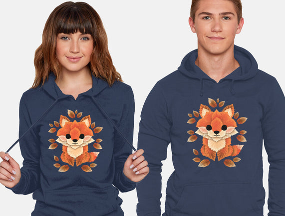 Little Fox Of Leaves