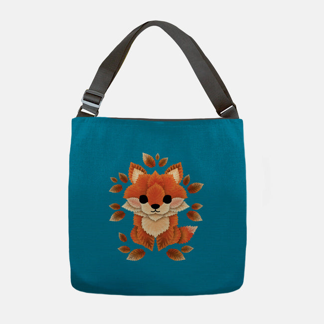 Little Fox Of Leaves-none adjustable tote-NemiMakeit