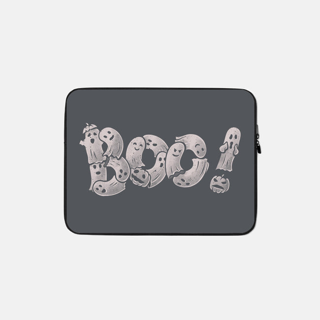 B O O!-none zippered laptop sleeve-eduely