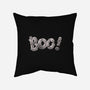 B O O!-none removable cover throw pillow-eduely
