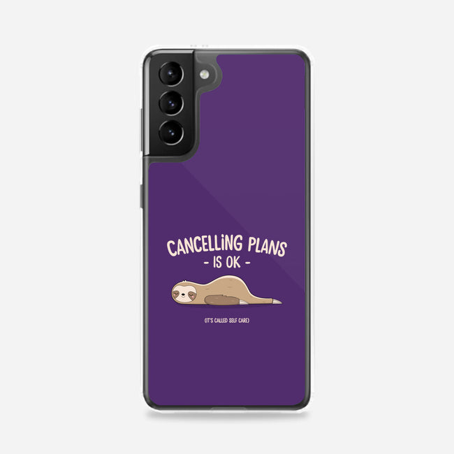 Cancelling Plans Is Ok-samsung snap phone case-retrodivision