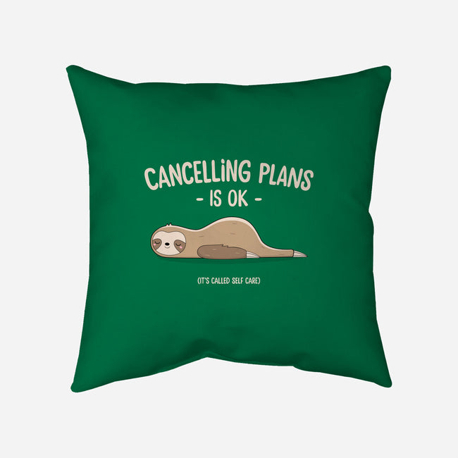Cancelling Plans Is Ok-none removable cover w insert throw pillow-retrodivision