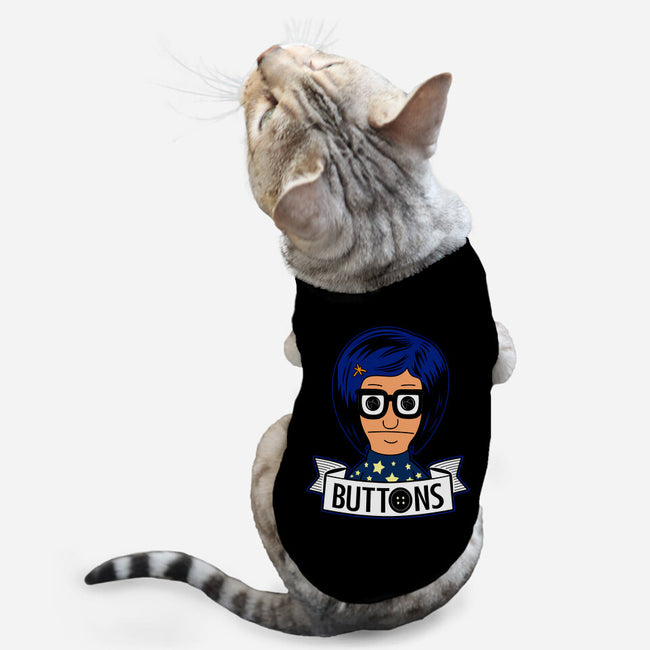 Buttons-cat basic pet tank-Boggs Nicolas