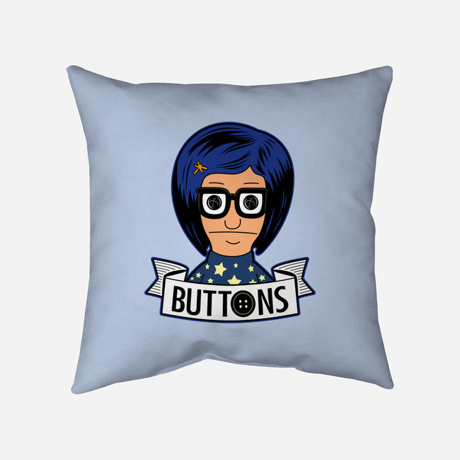 Buttons-none removable cover w insert throw pillow-Boggs Nicolas