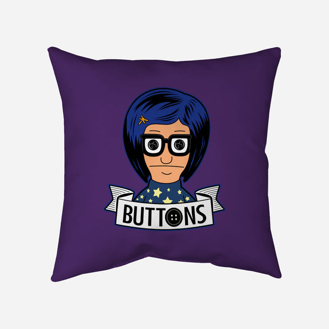Buttons-none removable cover w insert throw pillow-Boggs Nicolas